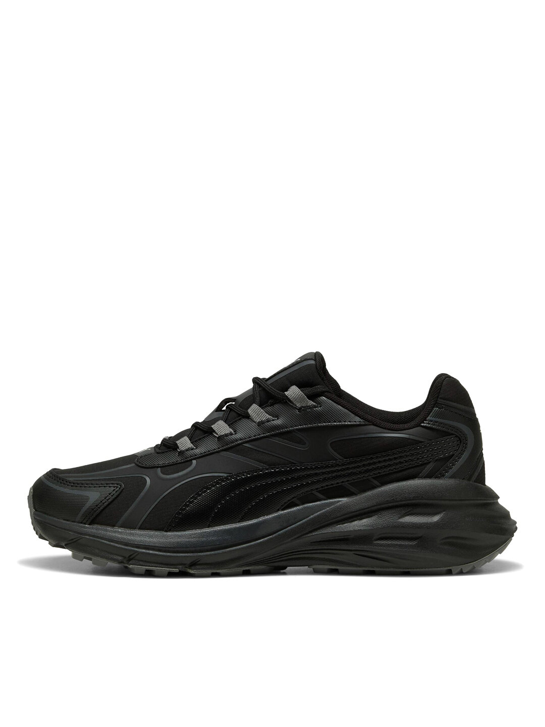 Кроссовки PUMA Hypnotic LS, размер 8.5 UK, черный/черный — фото 1