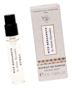 Духи Essential Parfums Nice Bergamote Extrait 2 миниатюра / Пробник парфюма Эссенциал Парфюмс Найс Бергамот Экстракт