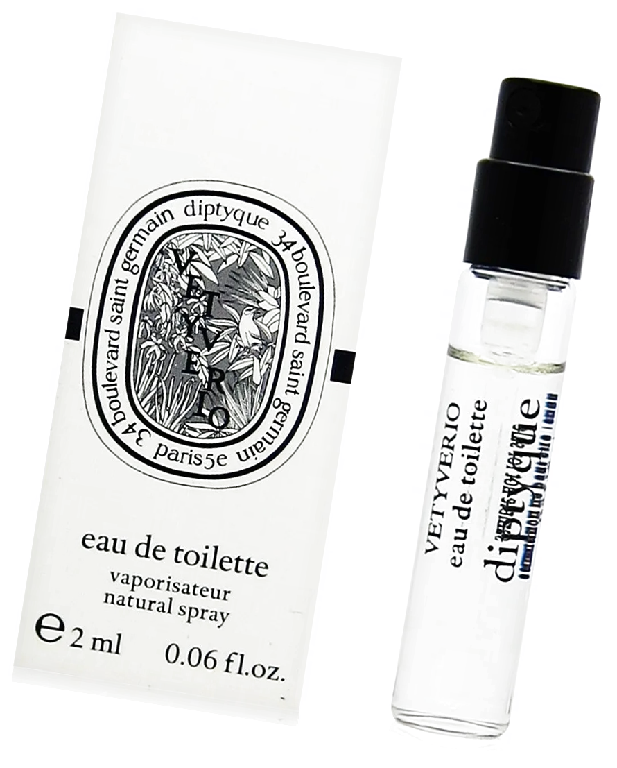 Diptyque Vetiverio пробник парфюма 2 мл - Ветиверио для мужчин и женщин