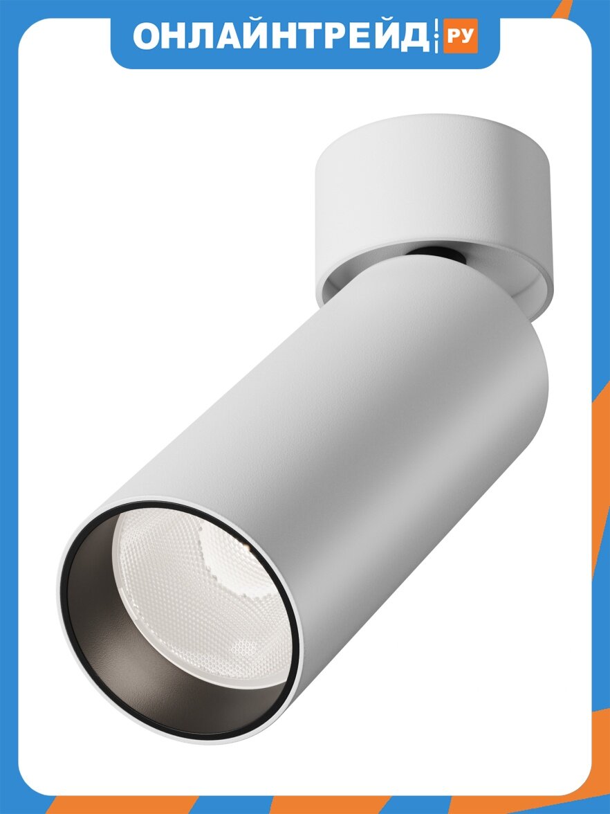 Maytoni Потолочный светильник Technical FOCUS LED C055CL-L12W4K-SS-W