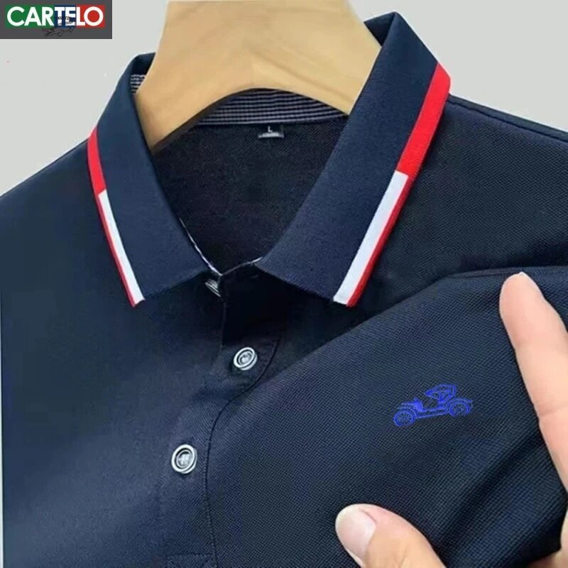 Поло CARTELO, размер 52, синий