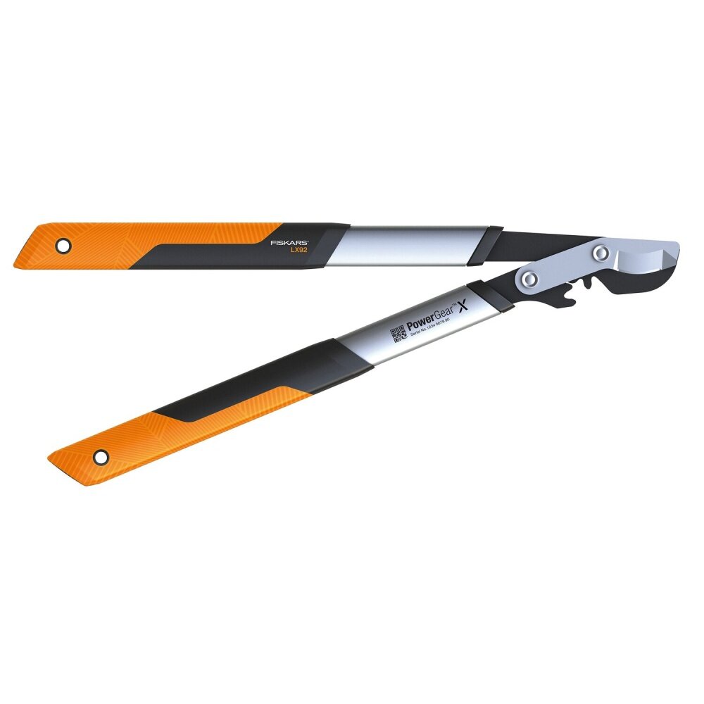 Сучкорез плоскостной Fiskars PowerGear LX92 малый черный/оранжевый