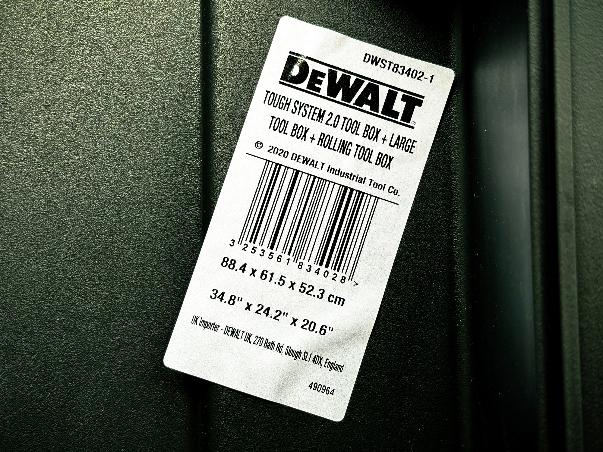 Ящик для инструментов DeWalt ToughSystem 2.0 DWST83402-1 — фото 1