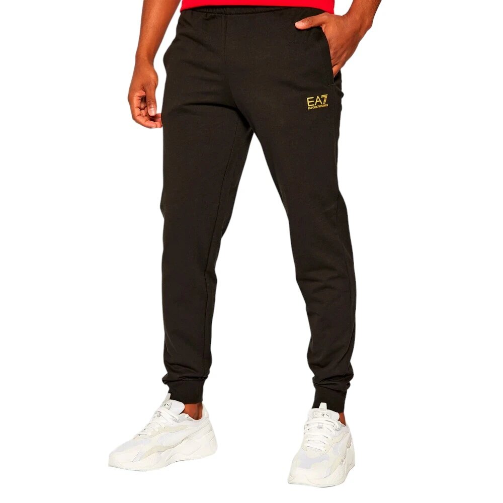 Брюки EA7 EMPORIO ARMANI, размер 2XL, черный