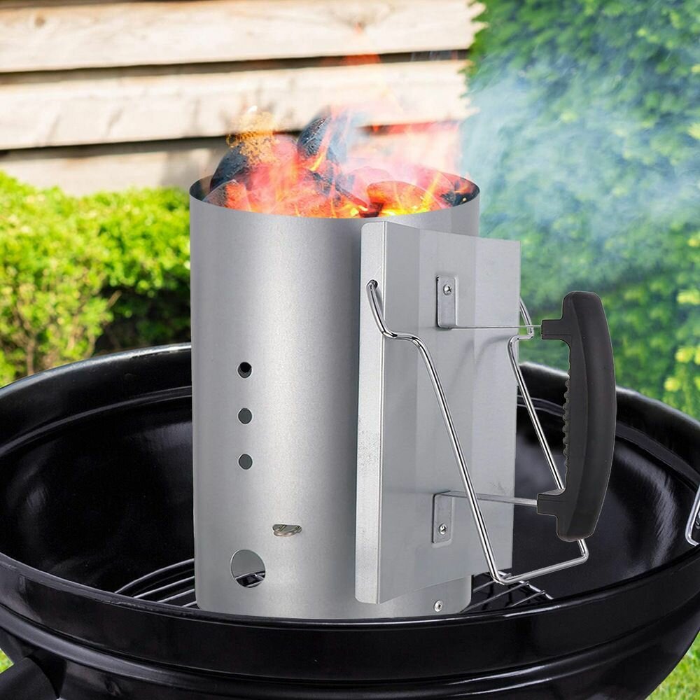 Стартер для розжига угля Weber 7416 быстрый и безопасный розжиг угля без химии для грилей 47 и 57 см