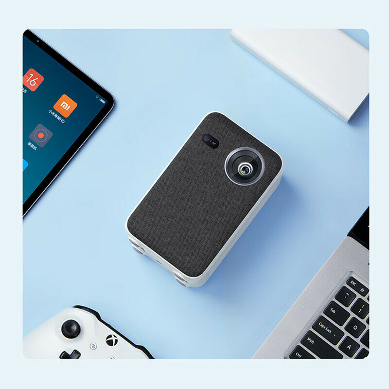 Домашний проектор Xiaomi Projector Mini, черный , автофокусировка, управление экраном с помощью NFC