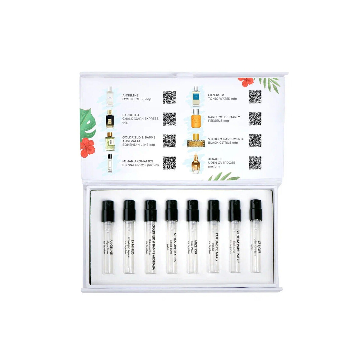 Набор топ летних ароматов Aroma Box #18, мужские ароматы, 8 шт. по 1,5мл