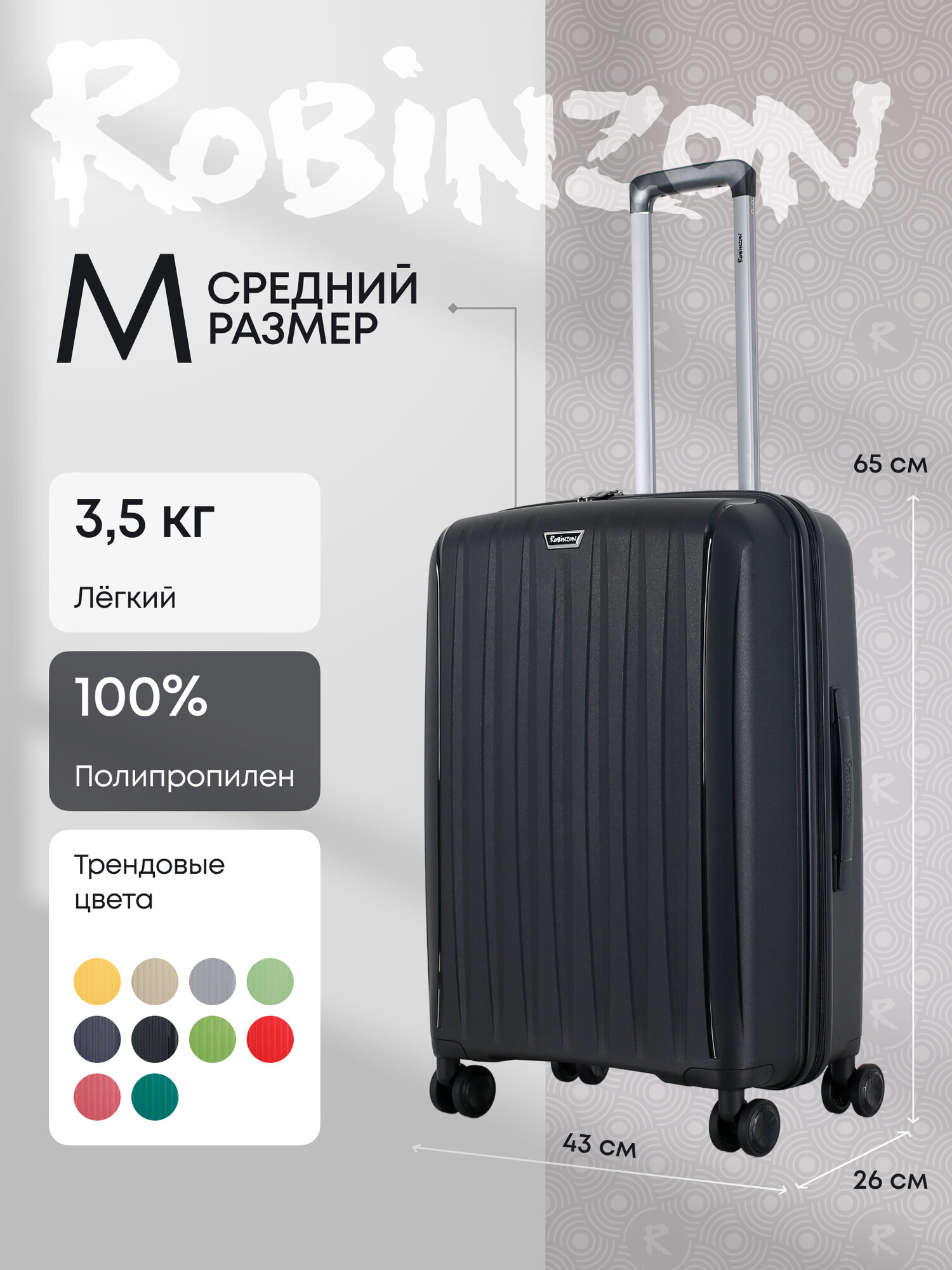 Чемодан Robinzon