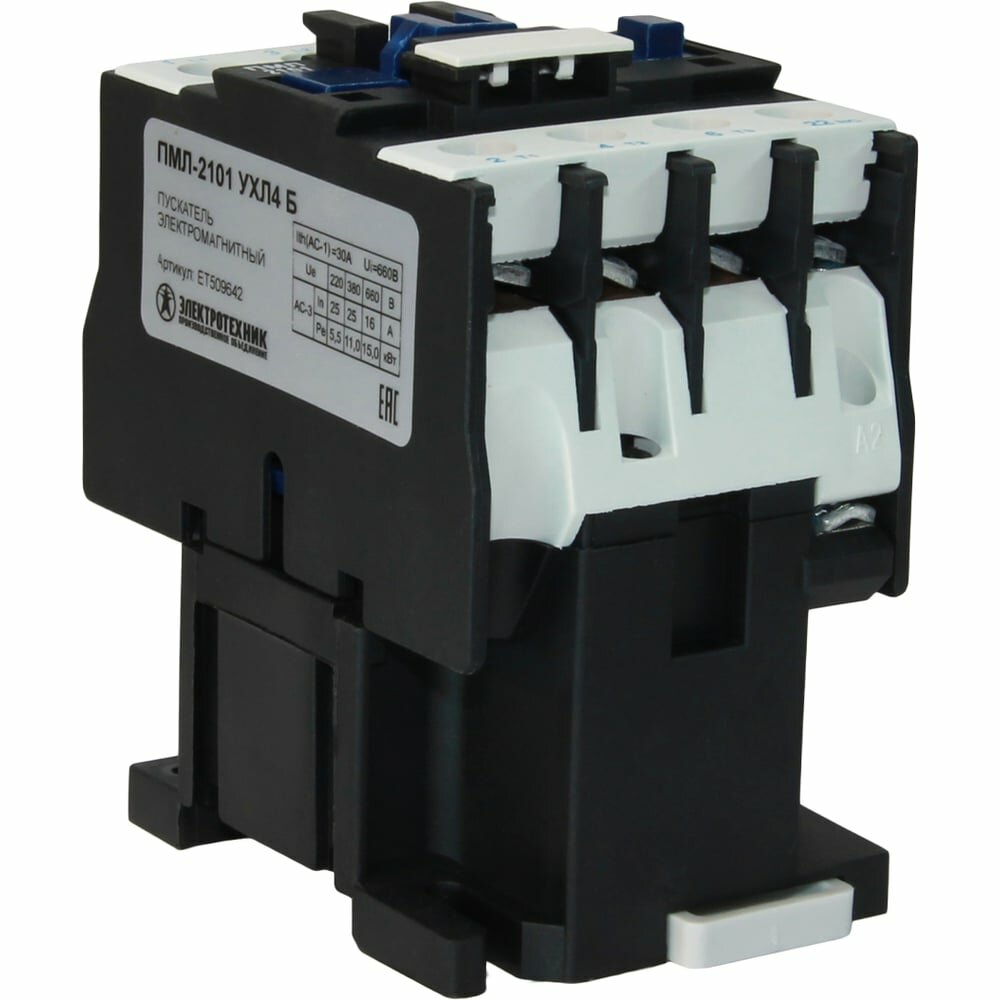 Нереверсивный электромагнитный пускатель Электротехник ПМЛ-2101