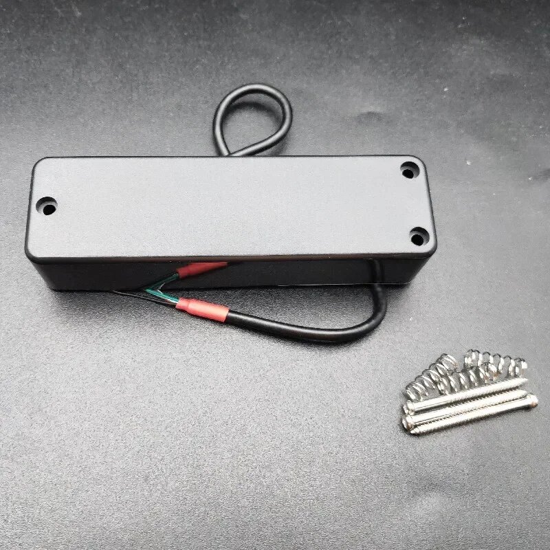 MAXCHEER Sealed 4/5-String Bass Soapbar Pickup, Серый