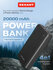 Портативный аккумулятор REXANT, 20000mAh, быстрая зарядка, черный