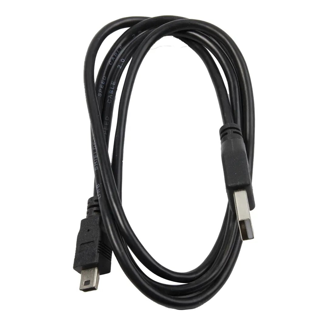 Кабель USB-miniUSB Oxion «Стандарт» 1 м ПВХ/медь цвет чёрный