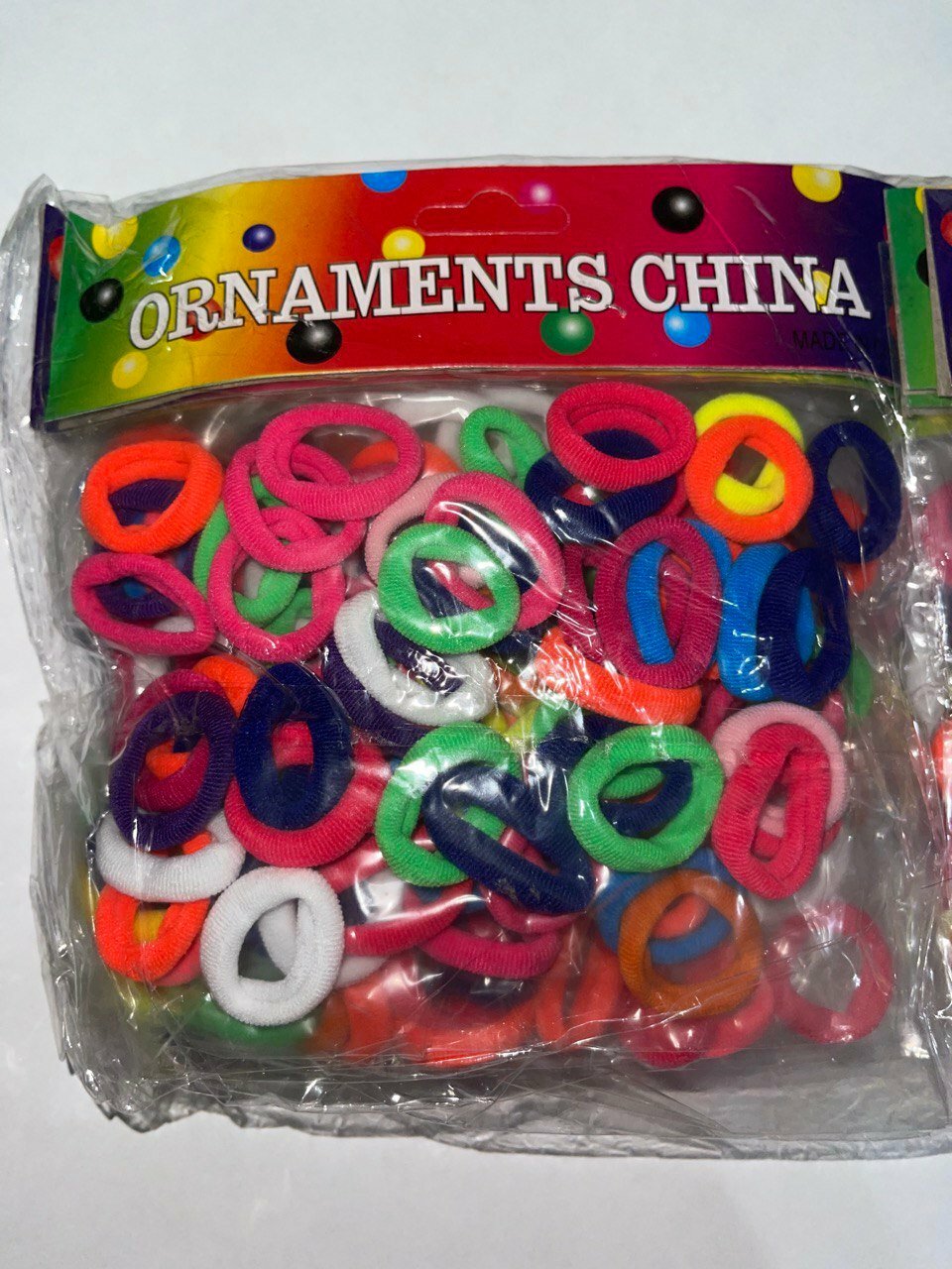 Резинки для волос "Ornaments", разноцветные, для девочек, 40 штук — фото 1