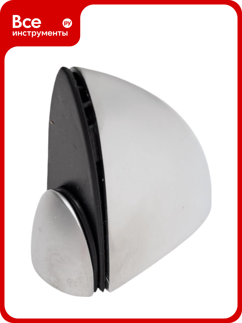 Полкодержатель Tech-Krep/Zitar пеликан большой матовый хром (1 шт) - пакет 129941