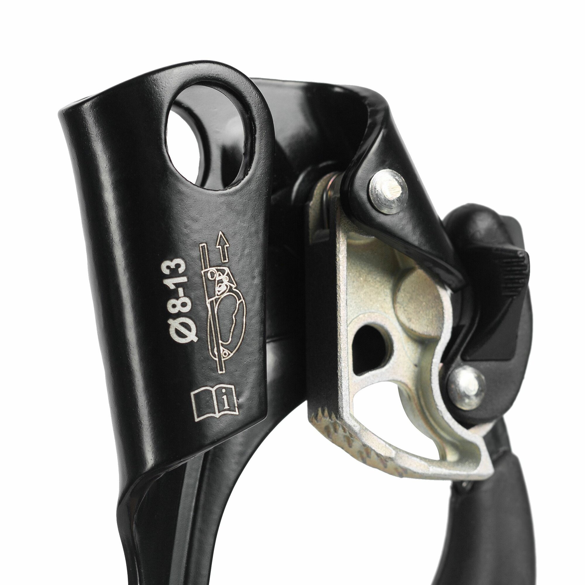 Зажим Жумар левый в корпусе LUX (Вертикаль) — фото 1