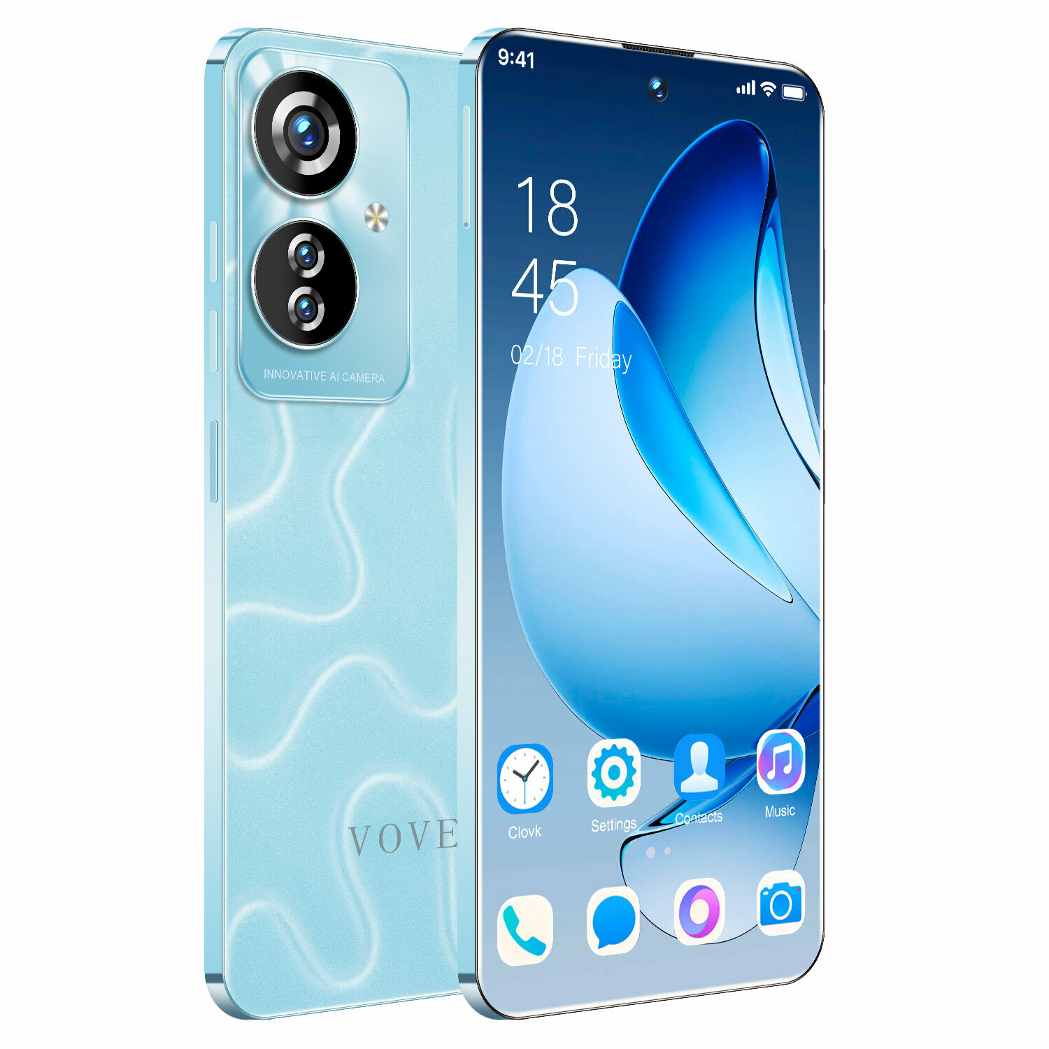 Смартфон Reno 11F， 16+512 ГБ, Android 14, 6,78-дюймовый экран, игровой экран，5G-смартфон，Синиий+колонка