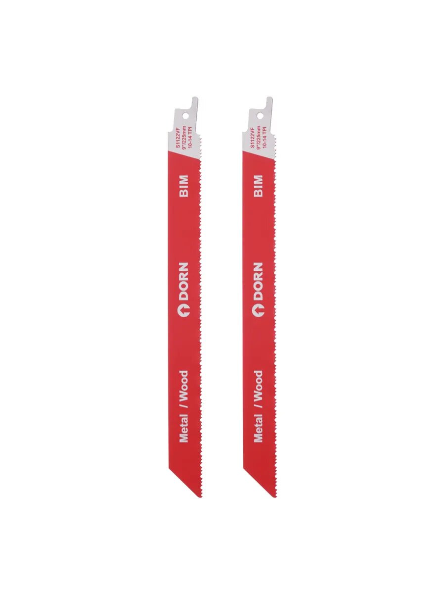 Полотна для сабельной пилы универсальные 225 мм 2 шт