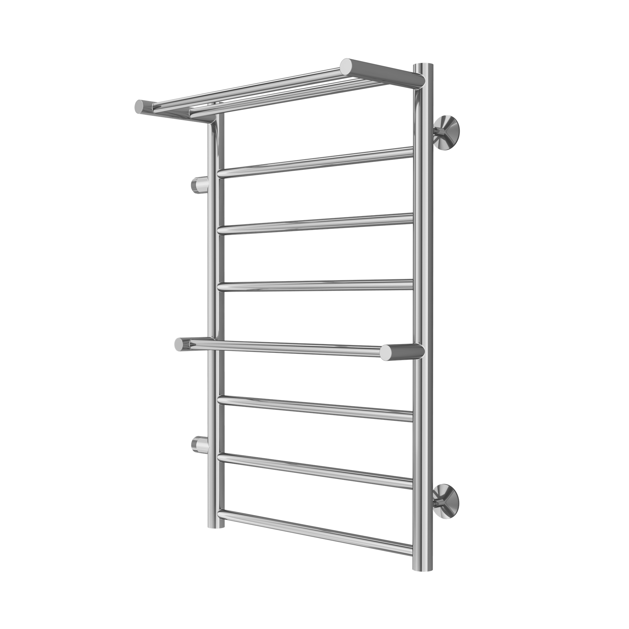 Водяной полотенцесушитель Аврора с 2-мя/п П8 500х800 бп500 слева Полотенцесушитель TERMINUS