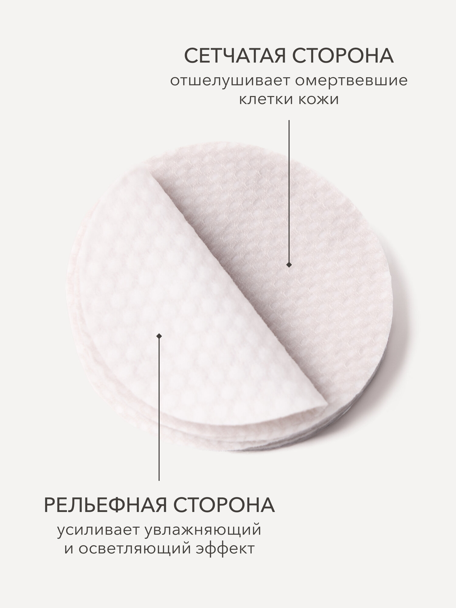 Пилинг диски SHIKstudio пэды для лица очищающие корейские кислотные CLEANSING PADS, рефилы 30 шт — фото 1