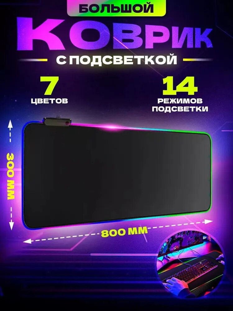 Коврик для компьютера и мыши, Rasure RS 07 – Идеальный коврик для мыши: точность, комфорт и стиль