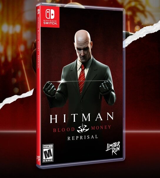 Игра Hitman: Blood Money Reprisal (LRG#256) (Nintendo Switch, Русские субтитры) картридж