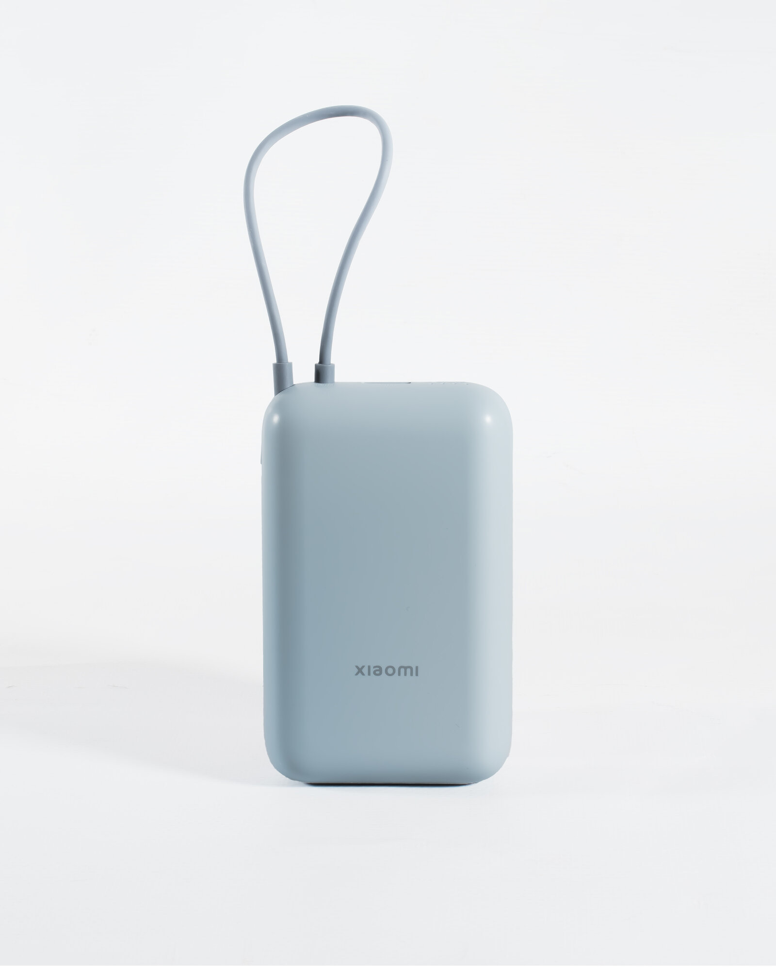 Внешний аккумулятор Xiaomi Power Bank With Cable USB-C 10000mAh Pocket Version Blue
