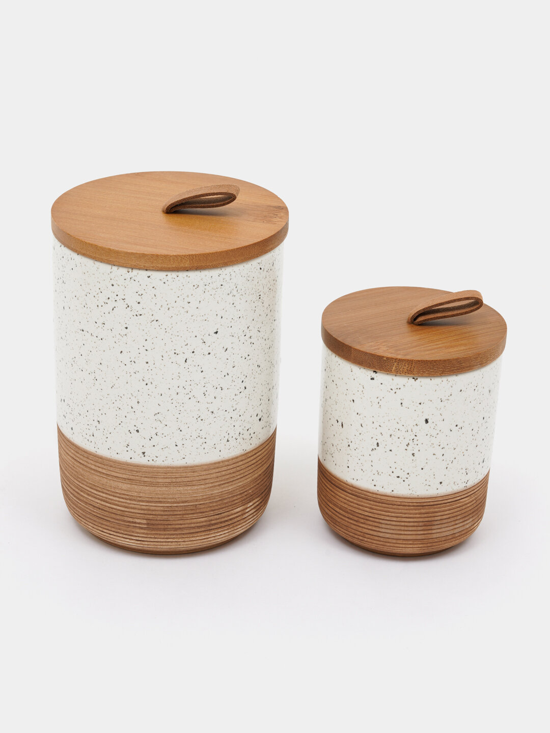 Набор керамических емкостей, для сыпучих продуктов, распылитель, 7 штук — фото 1