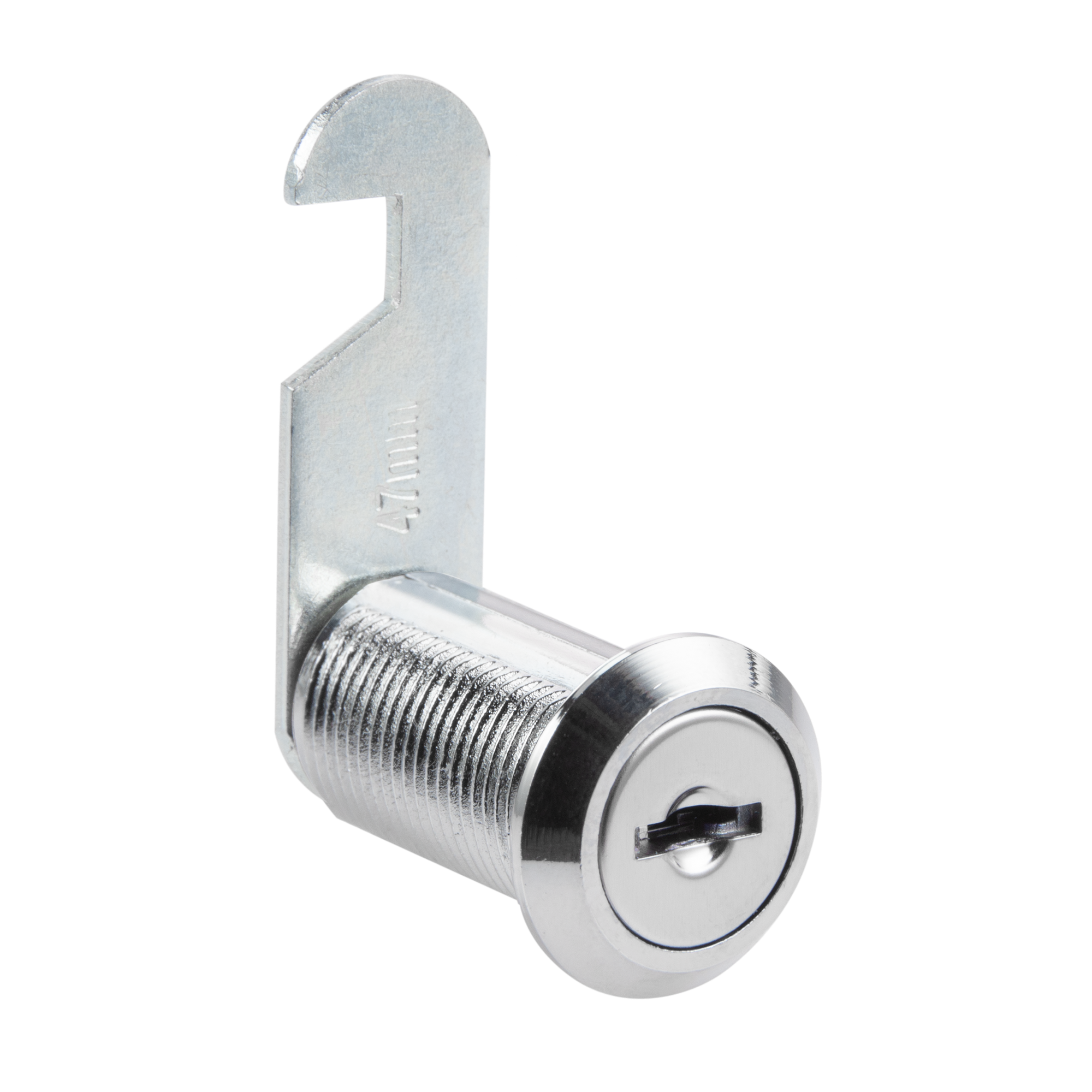 Замок мебельный для металлической двери (почтовый) 103 EDSON L030 19/30 CHROME