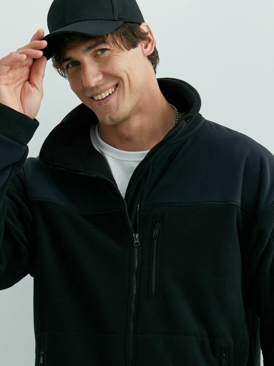 Толстовка спортивная TRUE BALANCE, размер M, , черный, Черный