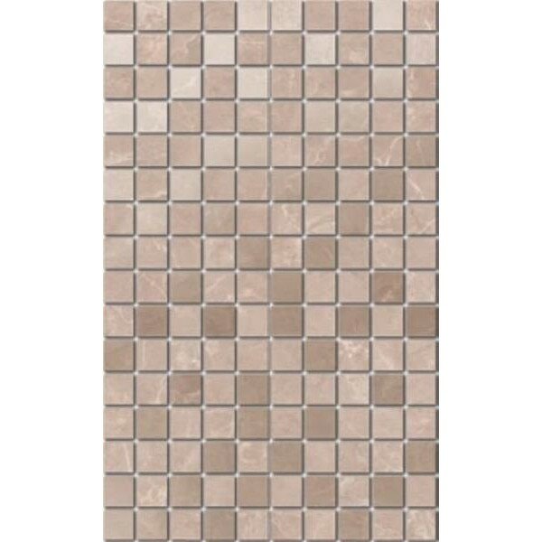 Декор керамический Kerama Marazzi MM6360 Гран Пале бежевый мозаичный 25x40x0.8 см (цена за 1 штуку)