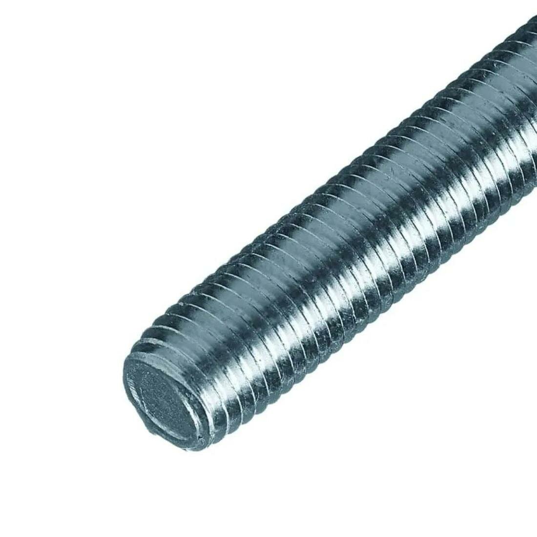 Шпилька резьбовая длина 1000 мм резьба M10 из углеродистой стали в упаковке 1 шт.
