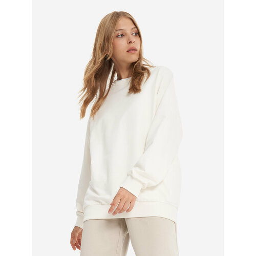 фото Свитшот demix w d oversized pack sweatshirt, размер 42-44, , белый