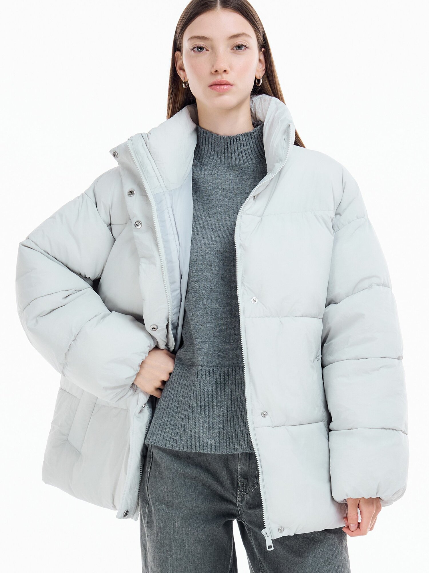 Куртка сноубордическая ТВОЕ Осень-зима 2025 размер S серый