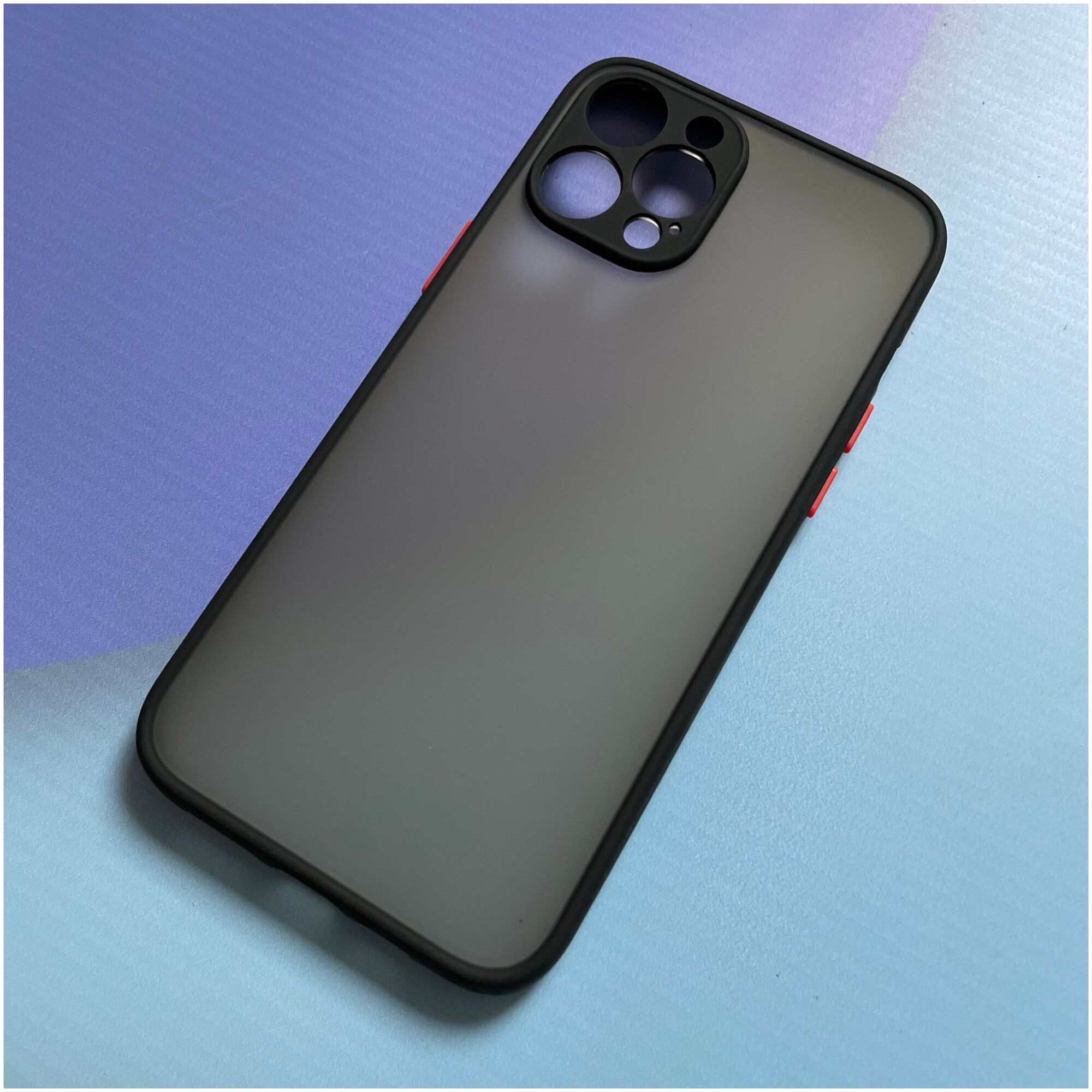 Противоударный матовый прозрачный жесткий чехол для объектива для iPhone 11 Pro