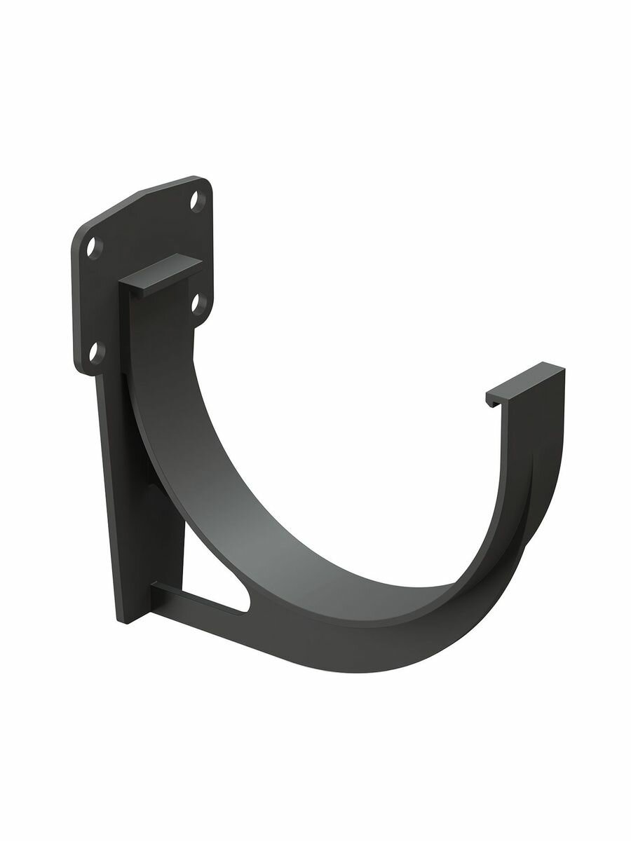 Кронштейн желоба Docke (Дёке) Premium Графит (RAL 7024) 10шт