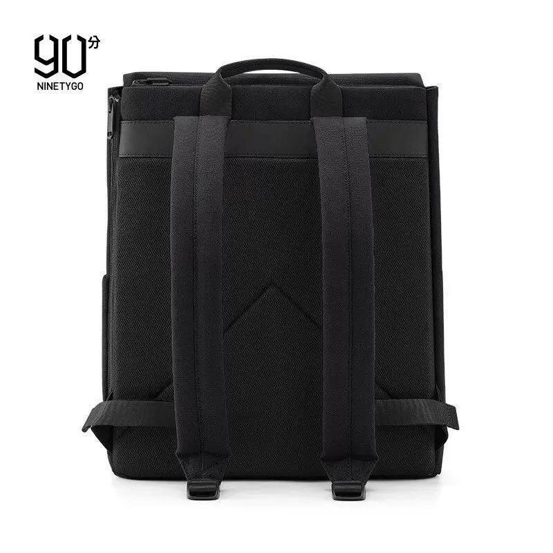 Рюкзак Xiaomi 90 Points NINETYGO URBAN Shark Pack Vitality Edition Backpack (черный) — фото 1