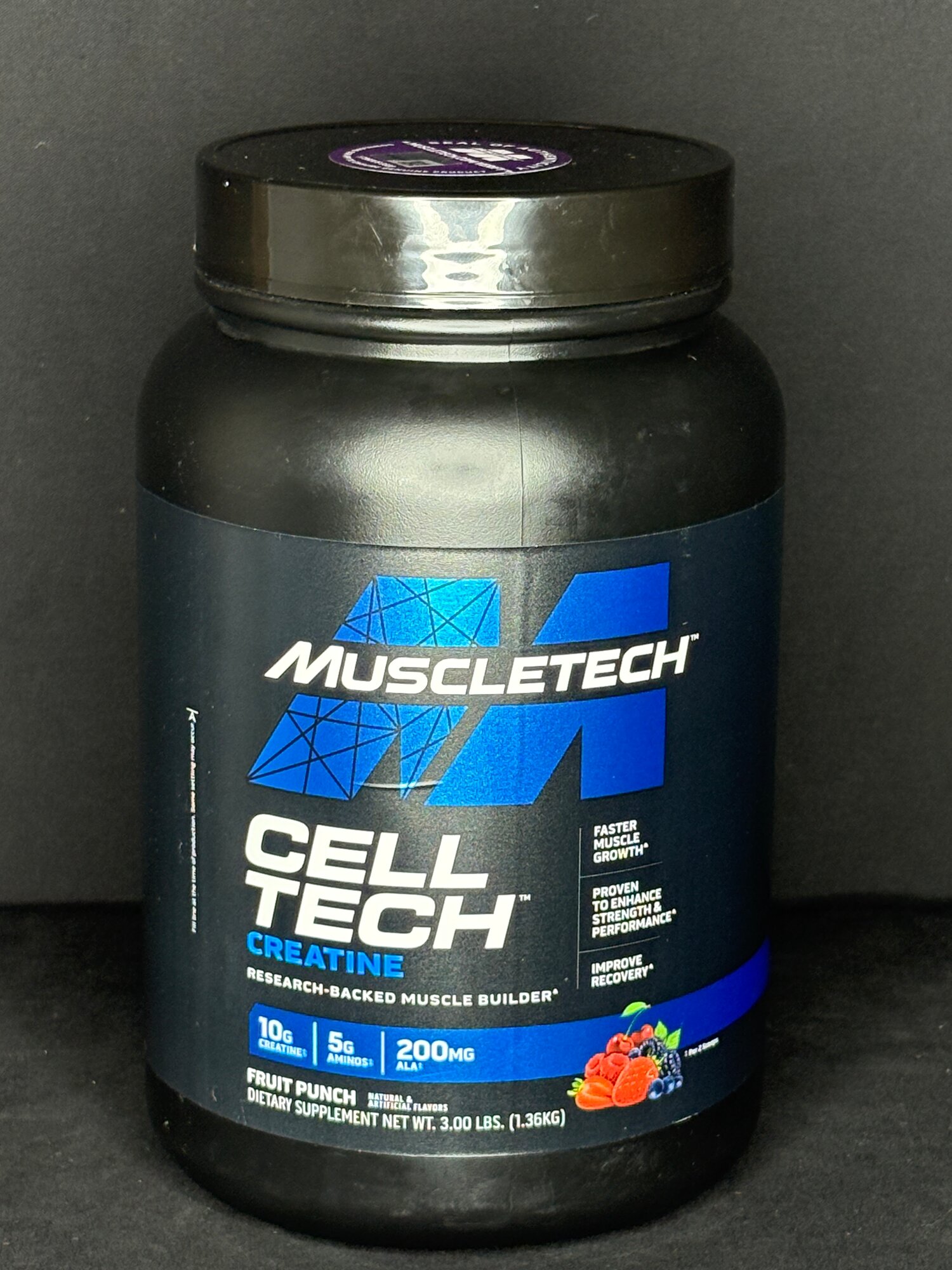 Креатин MuscleTech Creatine CellTech, 1.36 кг, для набора мышечной массы