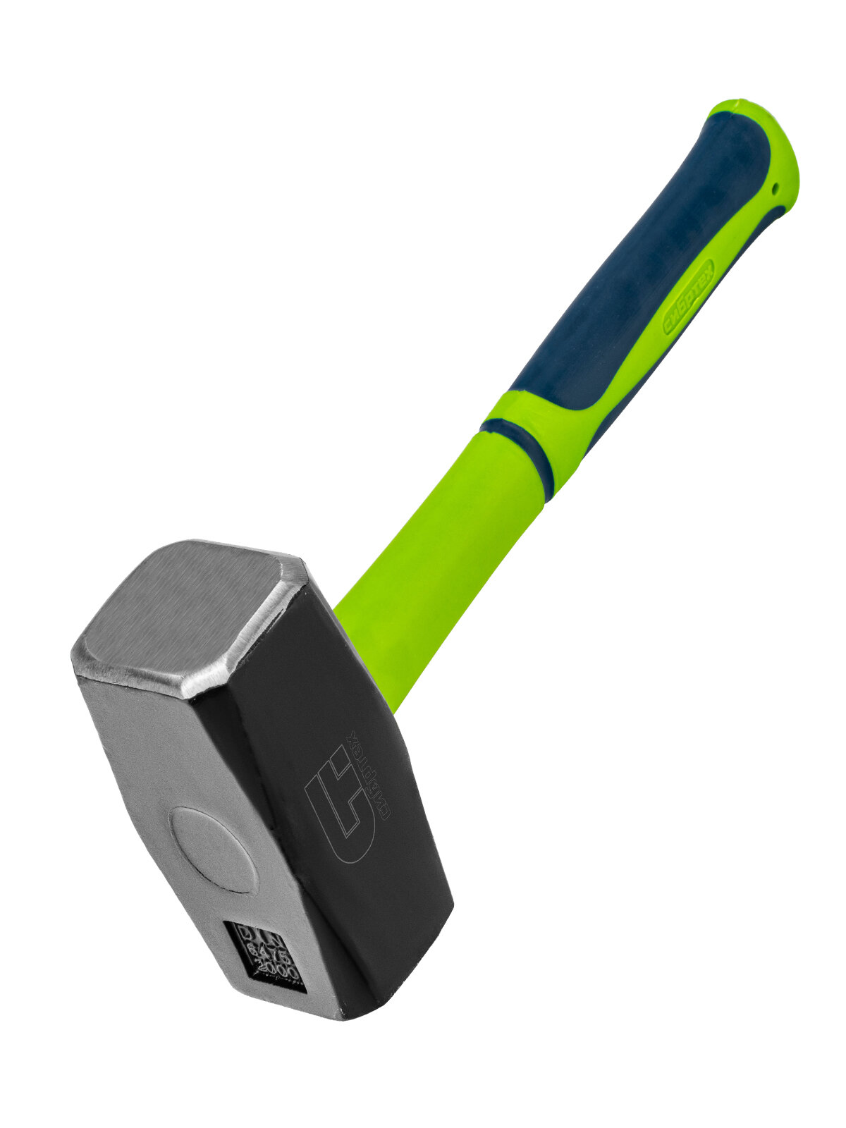 Кувалда Сибртех 2000 г фибергласовая обрезиненная рукоятка 10918