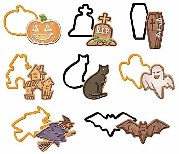 Формочки для печенья Tescoma Halloween DELICIA, хэллоуин, 8 шт. — фото 1