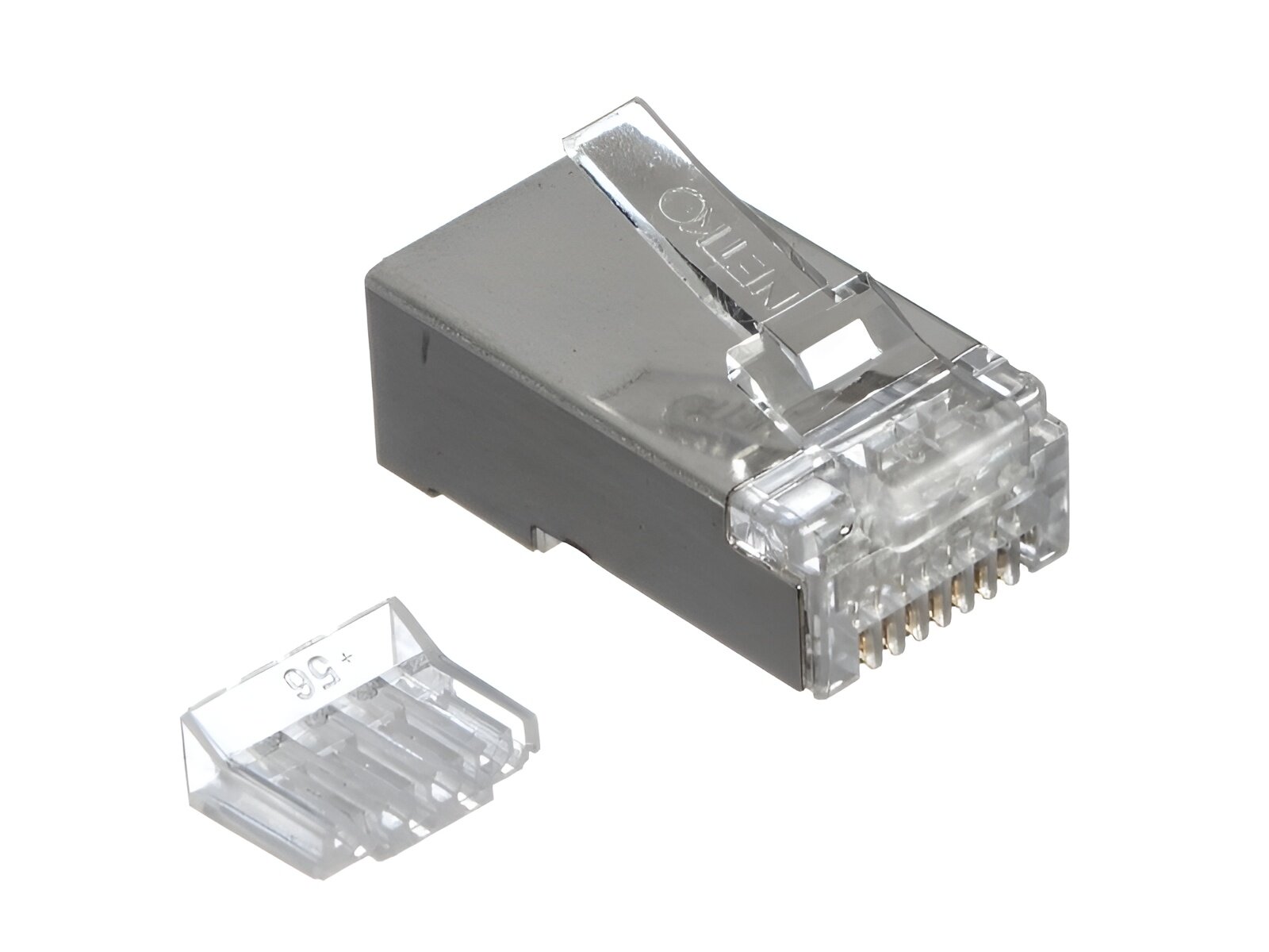 Коннектор RJ 45 Netko  8p8c  cat 6 универсальный  экранированный