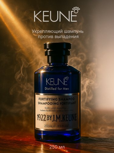 Изображение товара KEUNE 1922 Fortifying Shampoo Укрепляющий шампунь против выпадения 250 мл