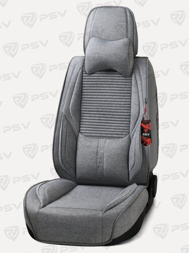 Изображение товара Накидки в машину на сиденья весь салон 5D PSV Special (Серый), текстиль 137896