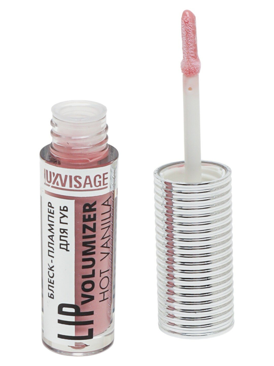 Плампер блеск для губ Luxvisage "Hot Vanilla", для увеличения объема тон 303 — фото 1