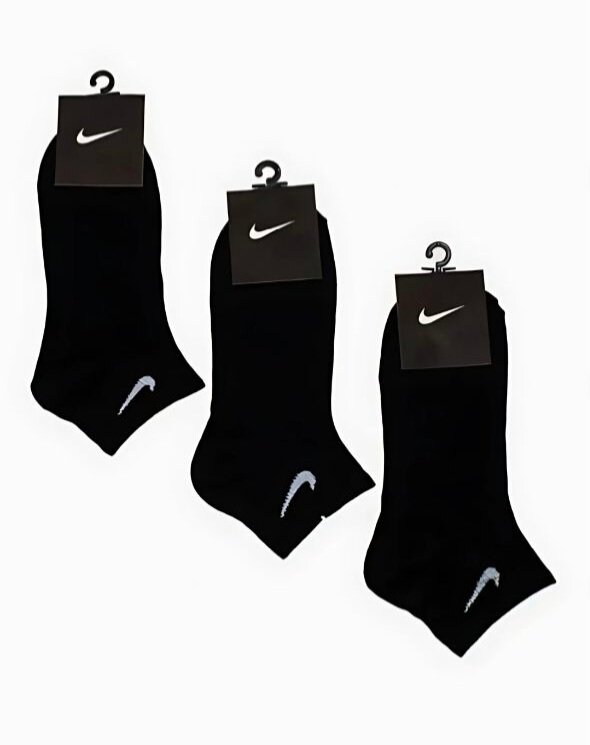 Носки 4 пары, размер 4-7 лет, черная — фото 1