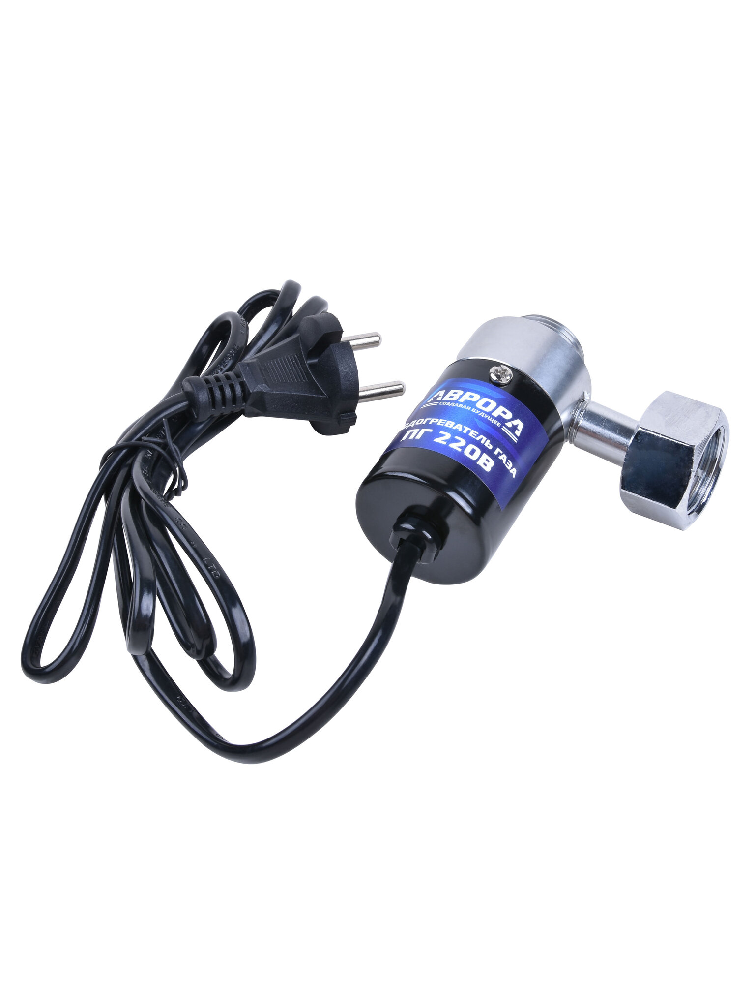 Подогреватель газа аврора ПГ 220В (9240419 G3/4 кабель 1.6м)