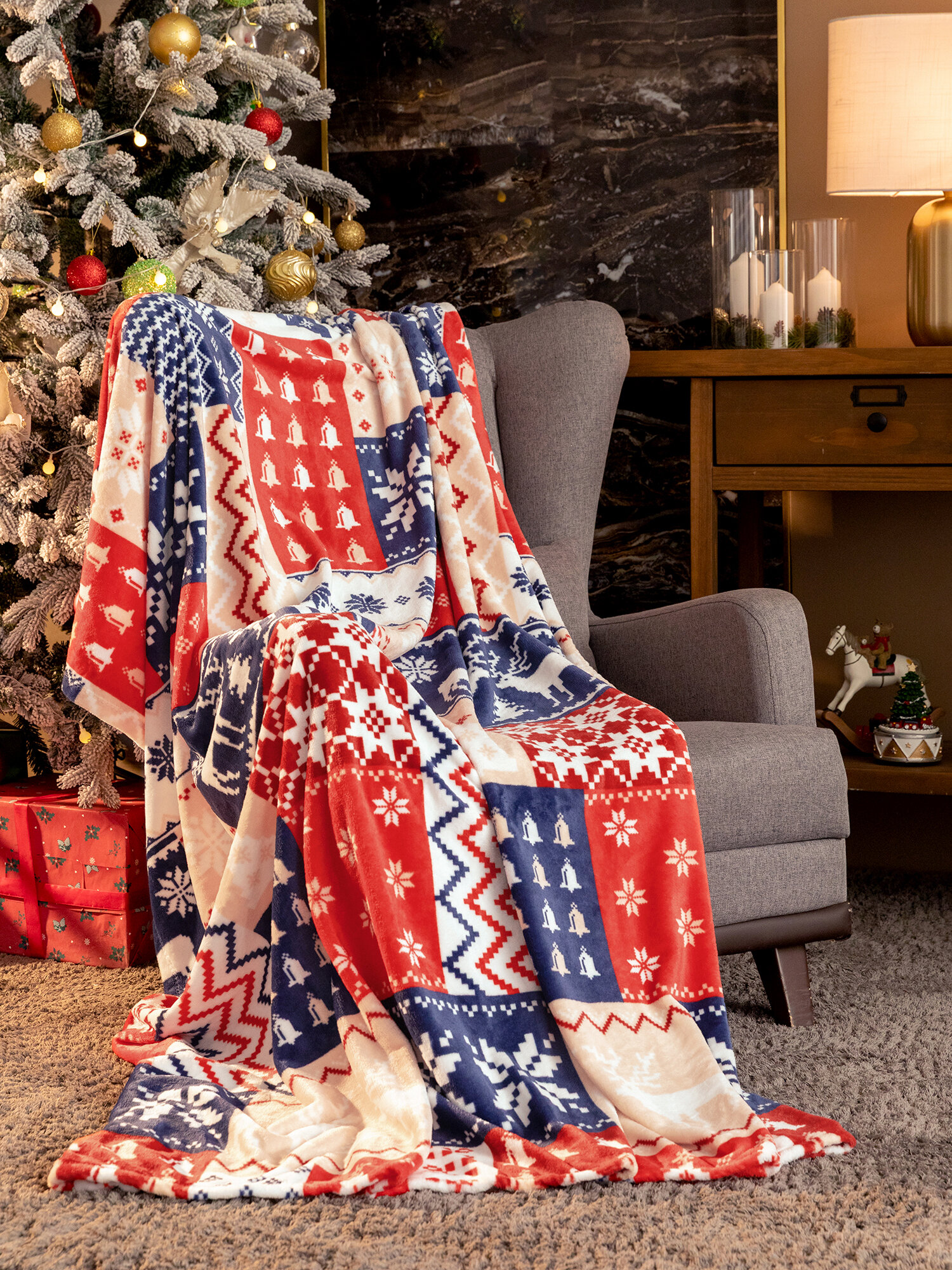 Плед велсофт 150х200 см — фото 1