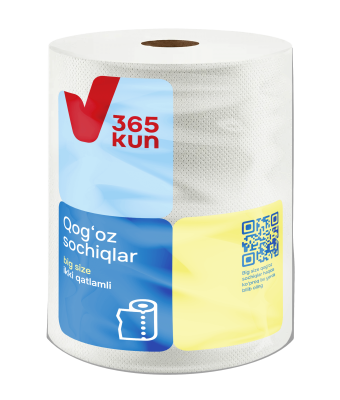 Бумажные полотенца 365 KUN BIG SIZE, 2 слоя