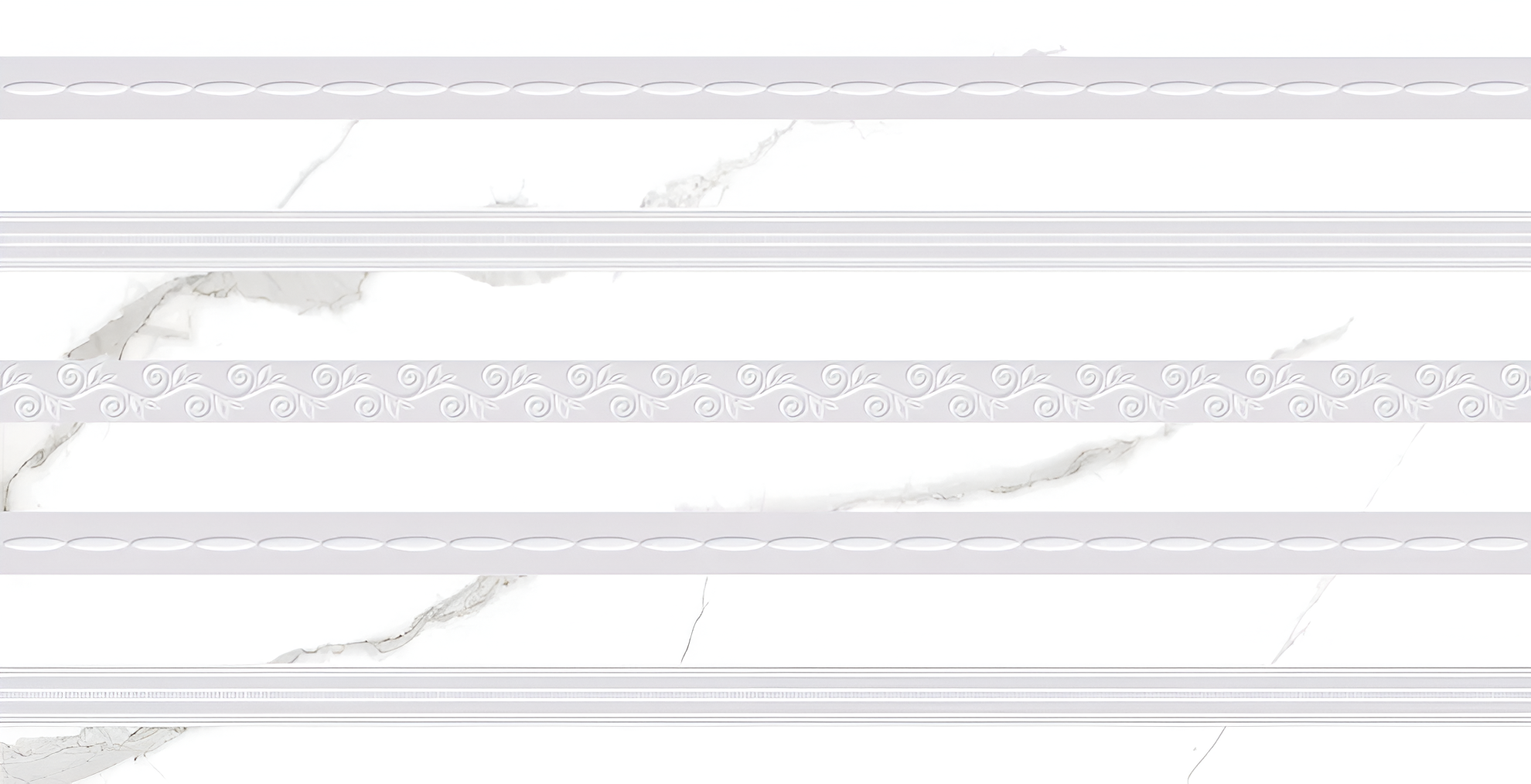 Керамическая плитка настенная Тянь-Шань Киана под мрамор глянцевая Декор TP3670H2 60 х 30 см 144 м2