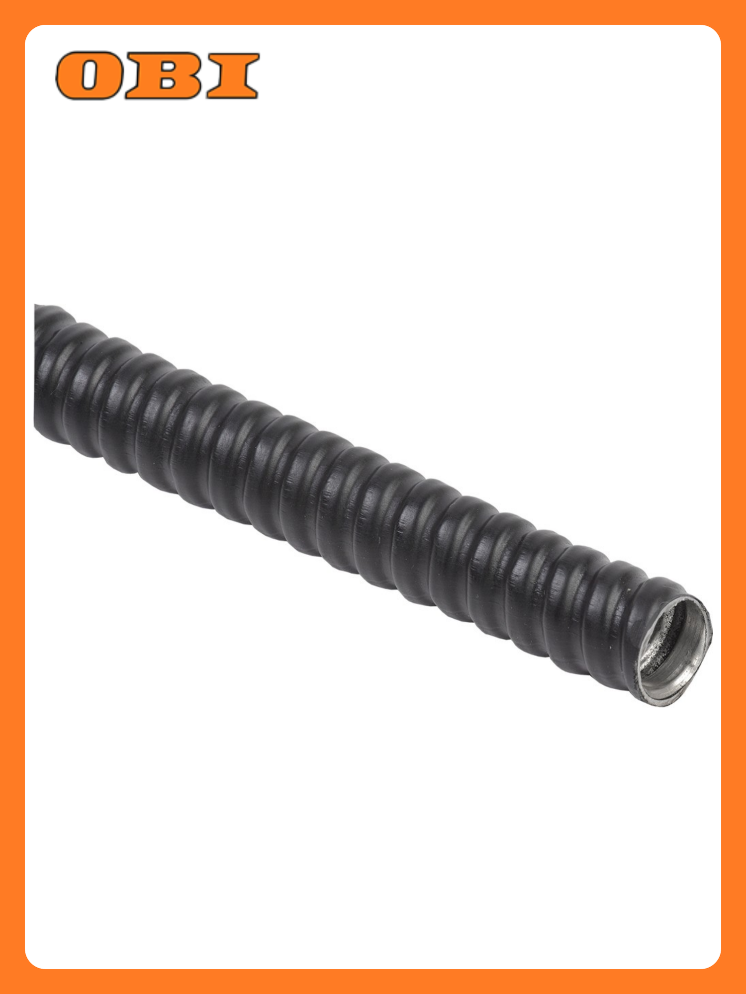 Металлорукав IEK Р3-ЦПнг-20 с протяжкой черный 50 м