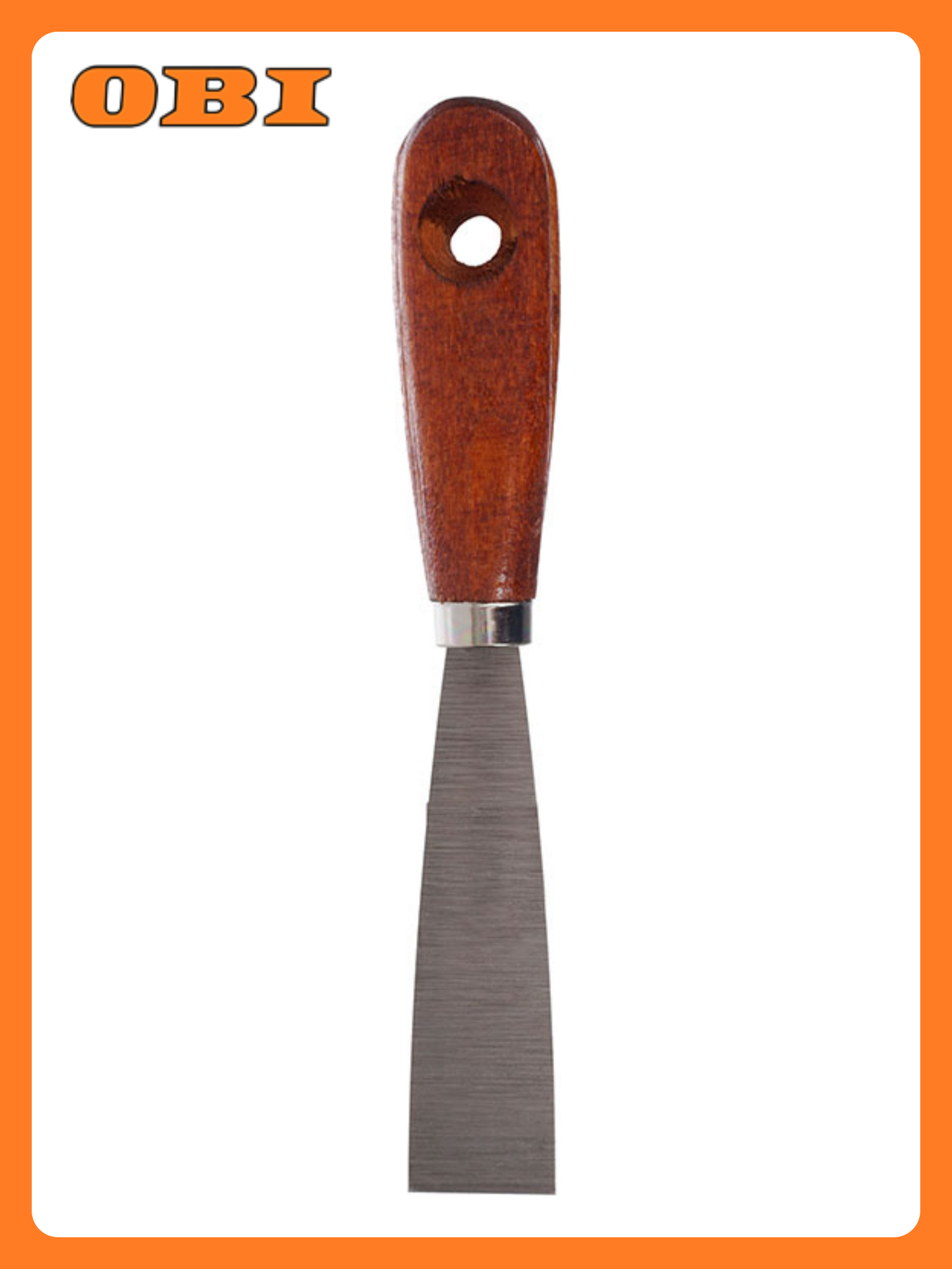 Шпатель KORVUS малярный стальной 25мм